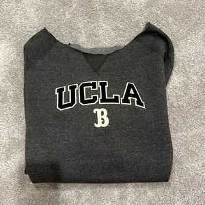 UCLA grey crew neck with cut neckline